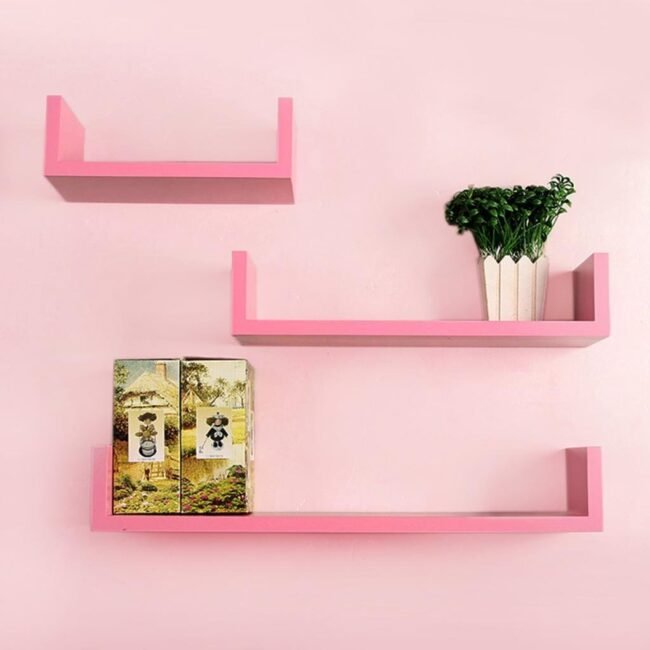 modern style wall shelves for home decor