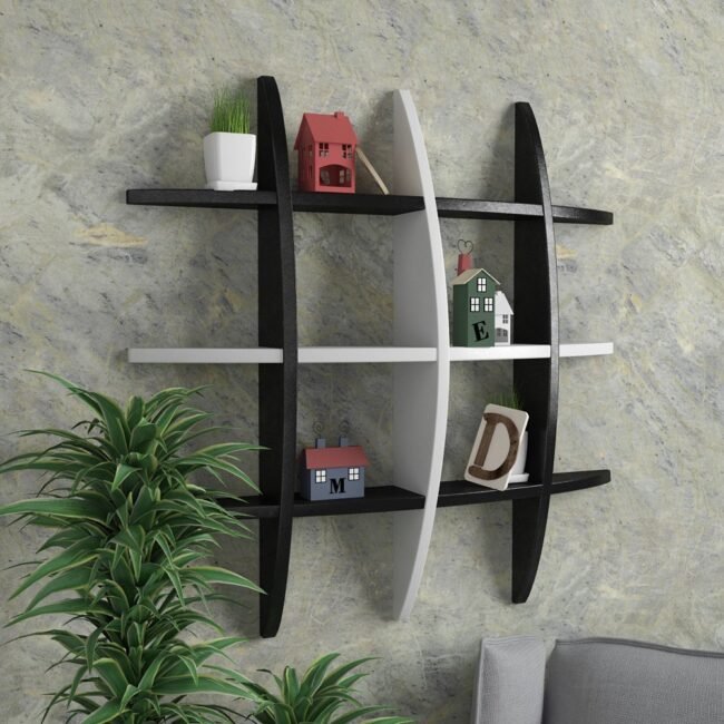 storage shelves black white cheap price online india