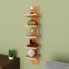 bavarian beech contemporary style spine shelf up for sale