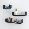 cheap designer wall racks black online