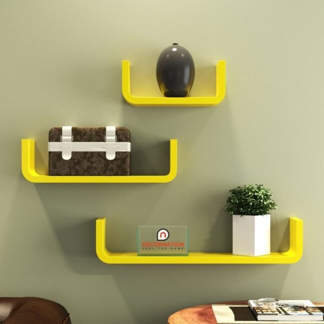 home decor round corner wall shelves online for sale