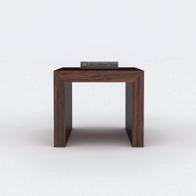 Carlisle Coffee Table With Pull Out Stools - Natural Finish - Image 2