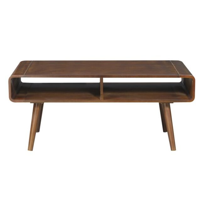 Eurotas Wood Coffee Table - Dark Brown - Image 4