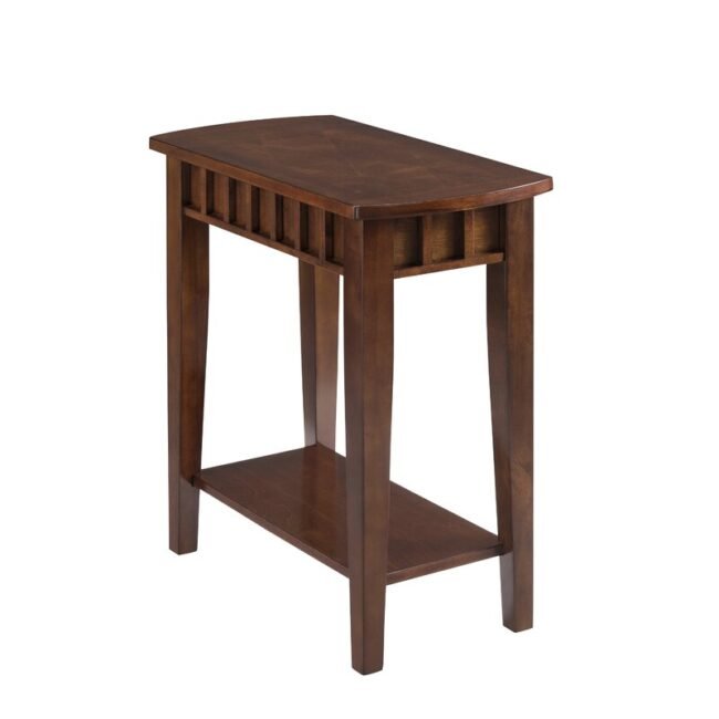 Santorini Wood End Table - Brown - Image 2