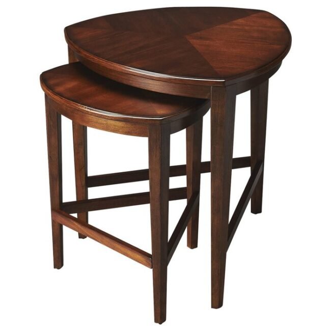 Yanthi Nesting Table Set of 2 - Brown - Image 2