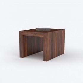 Carlisle Coffee Table With Pull Out Stools - Natural Finish - Image 6