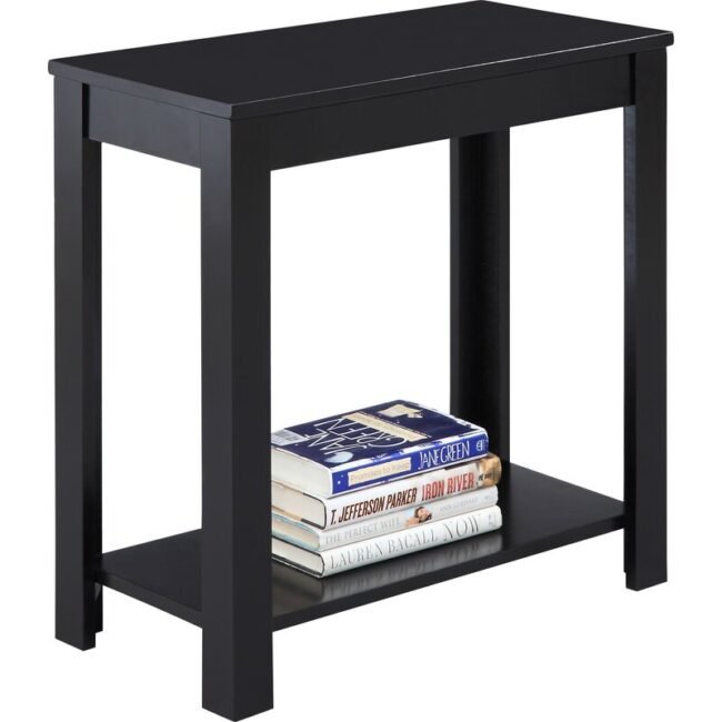 Kea Wooden End Table - Black - Image 3