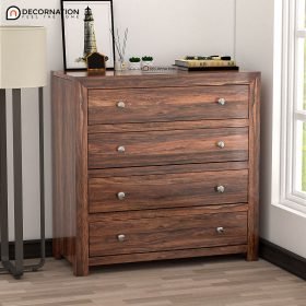 Caesar Wooden Drawer Storage Cabinet - Brown
