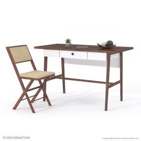Jax Wooden Single Drawer Table - Image 4