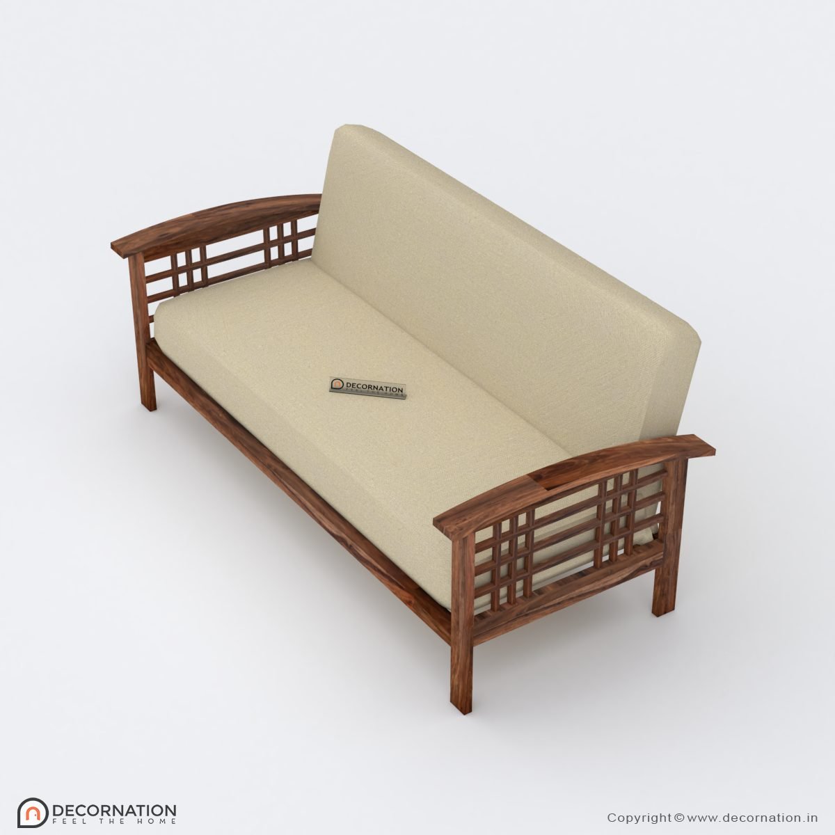 Adeline Wooden 5 Seater Sofa Set - Image 3