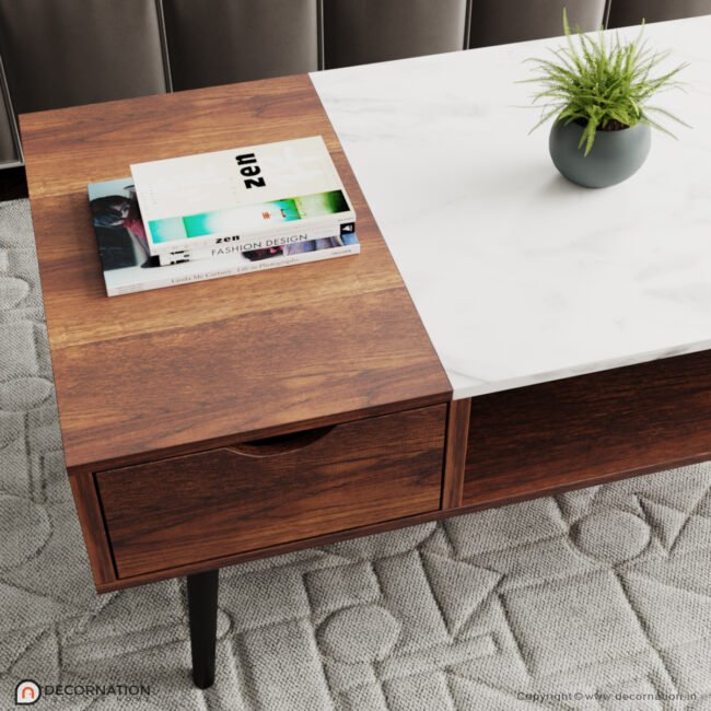 Tyla Coffee Table With Drawer Storage - Image 3