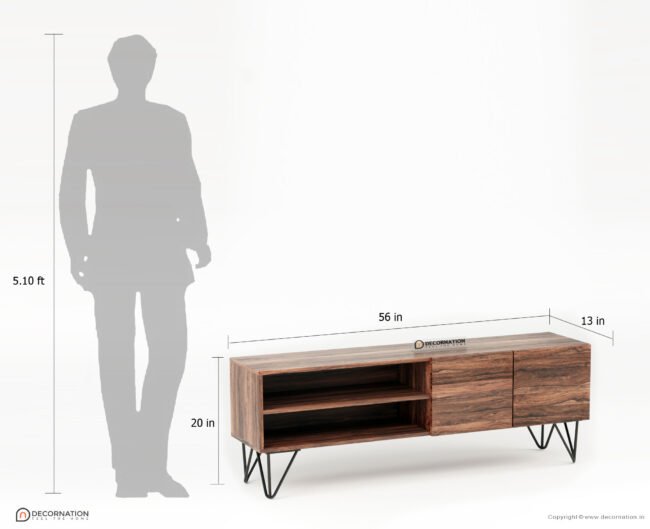 Jaydon TV Unit With Storage - Image 5