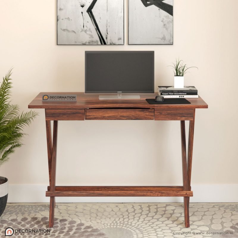Buy Osker Wood Computer Table in India Online Decornation
