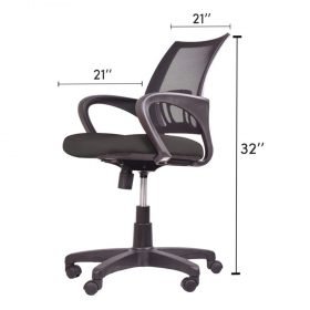 804 Mesh Back Revolving Workstation chair - Image 6
