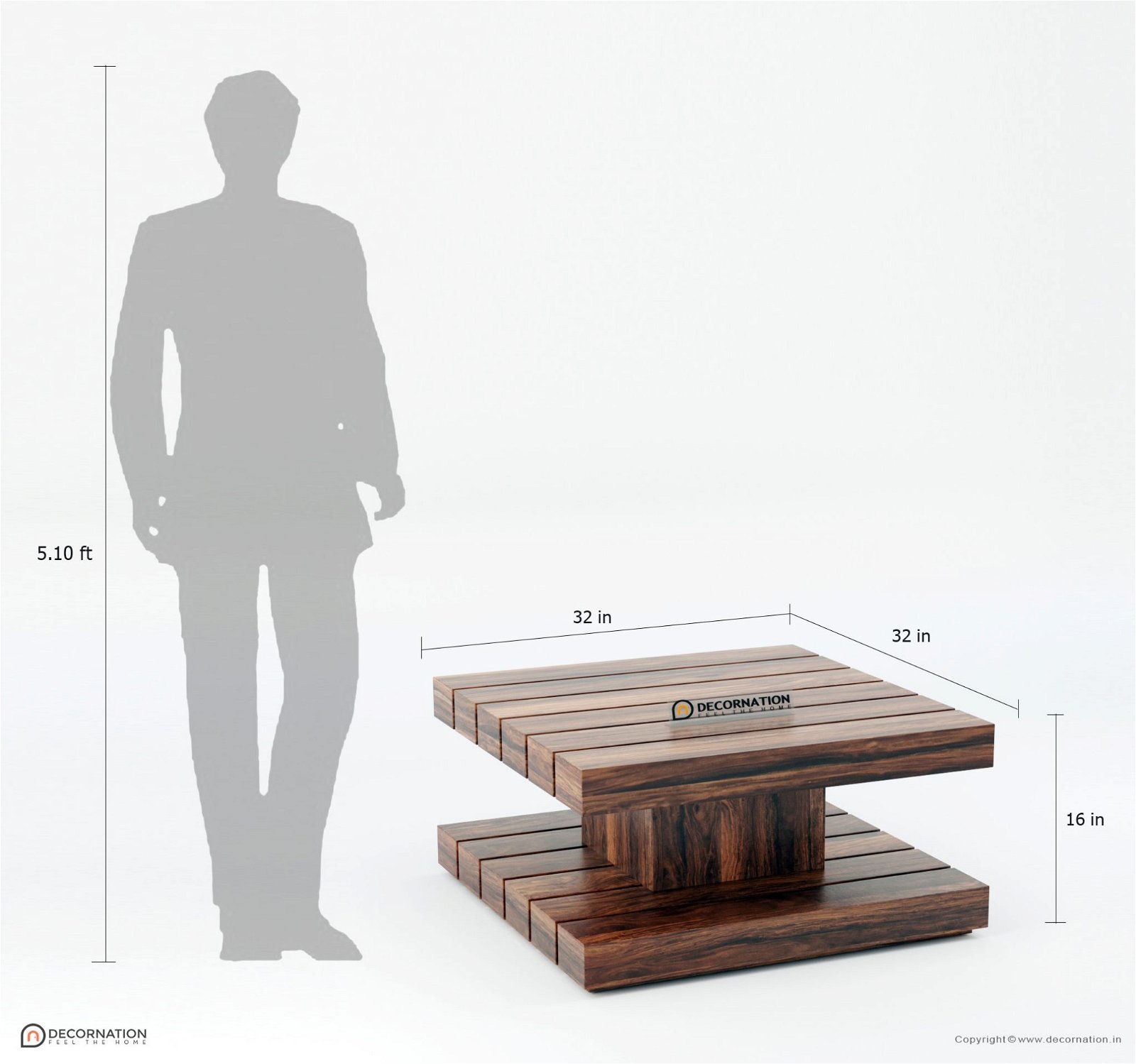 Ripon Center Coffee Table Decornation