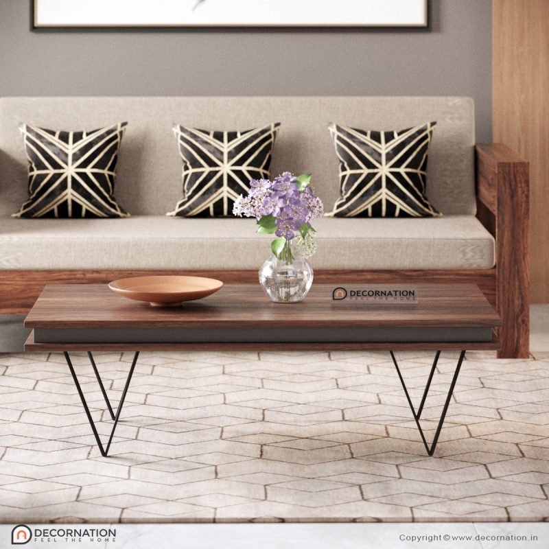 Lydia Wooden Coffee Table lydiacoffeetable Decornation