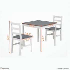 Rosina 2 Seater Dining Table - Image 5