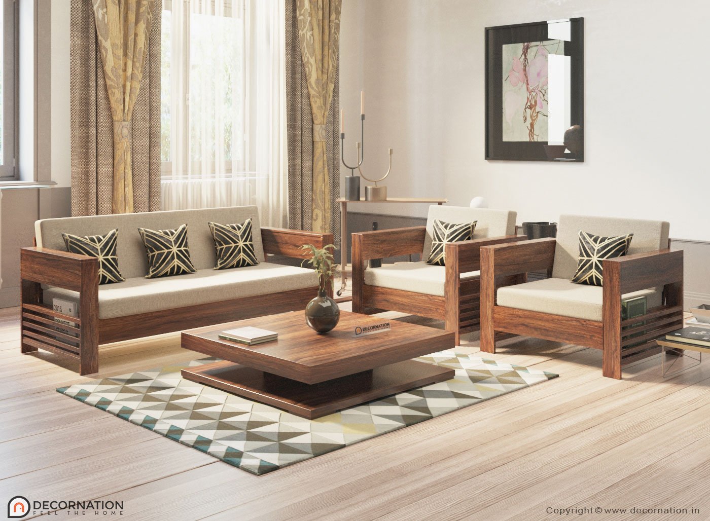 Lilian 5 Seater Livingroom Sofa Set – 5 Seater