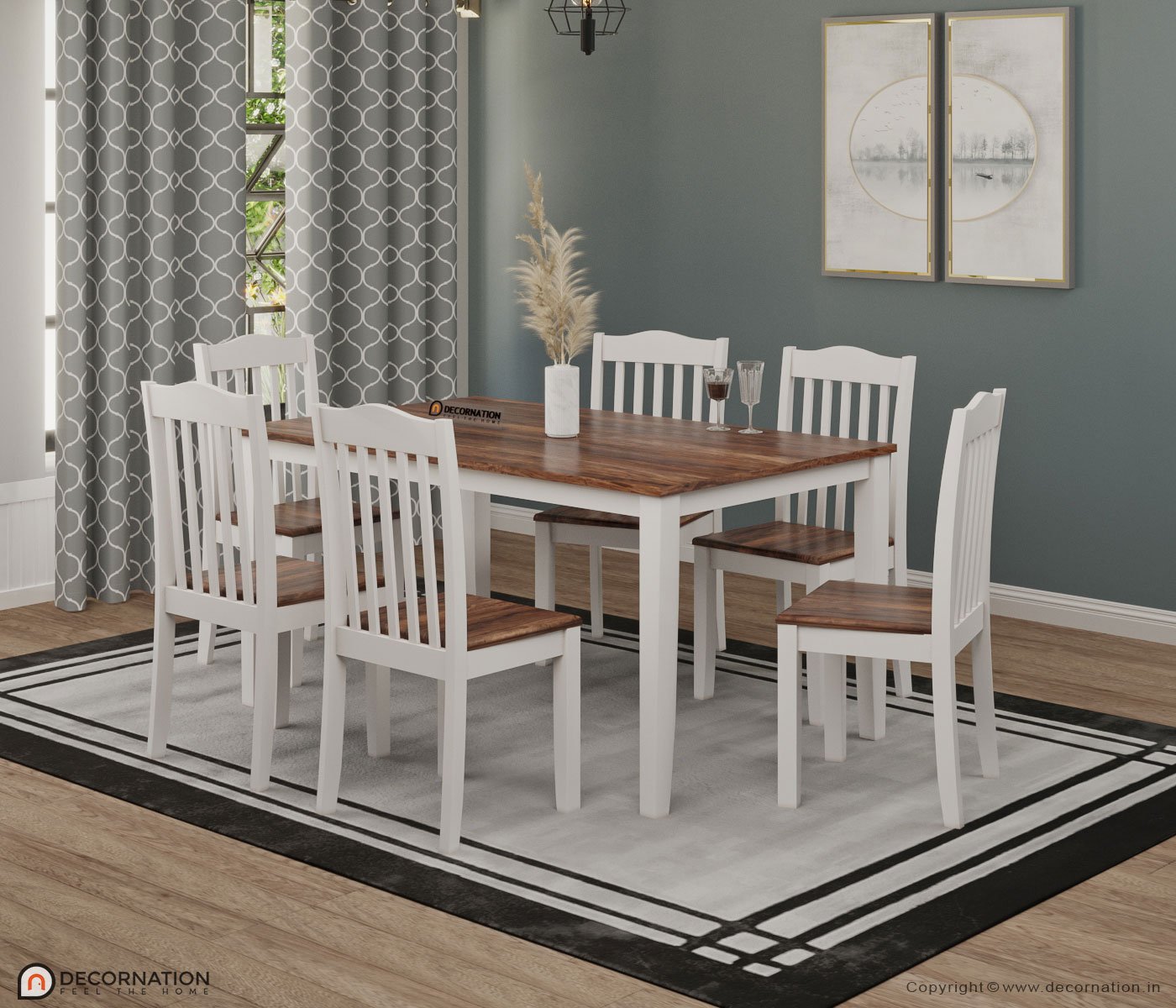 Avery Dining Set – 6 seater