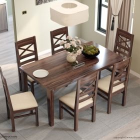 Sicily Dining Table With Chairs - Image 3