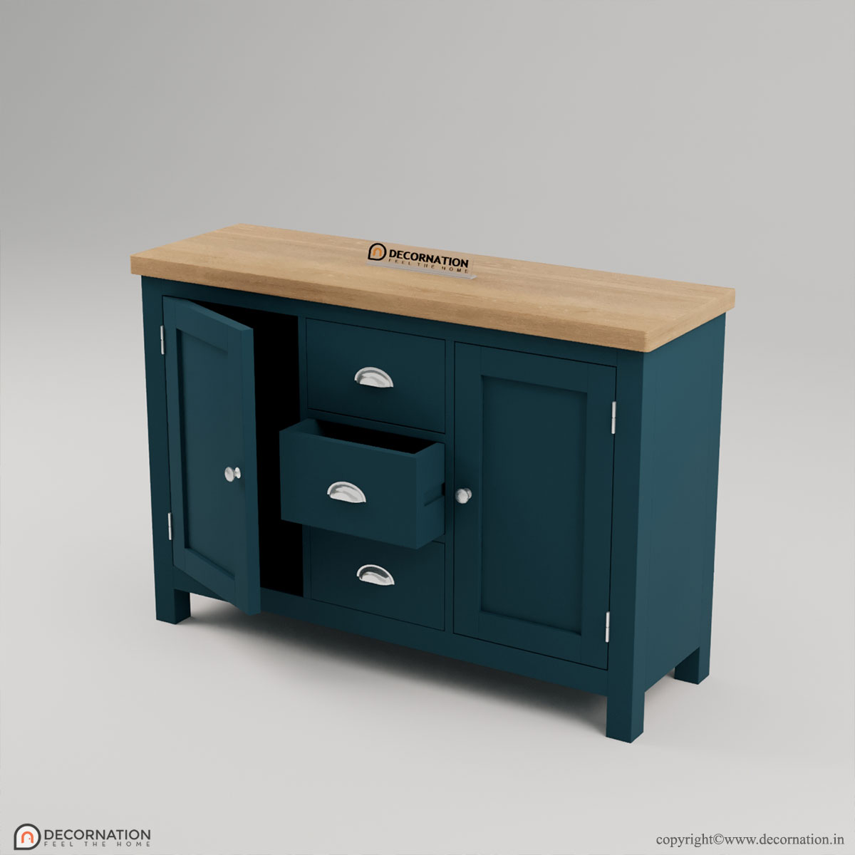 Averill Wooden Sideboard - Image 3