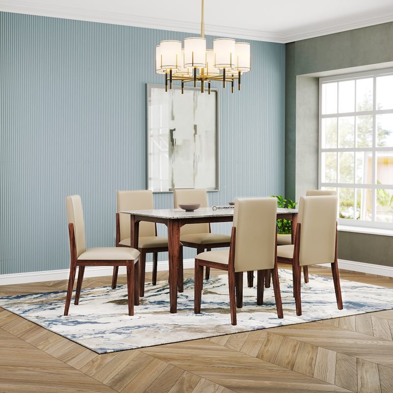 Italiana Dining Table Set White Italiana Solid Wood Dining Set