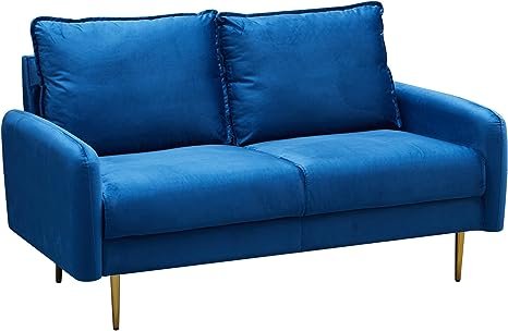 Inara Velvet 2- Seater Sofa Set Modern Sofa & Loveseat - Image 14
