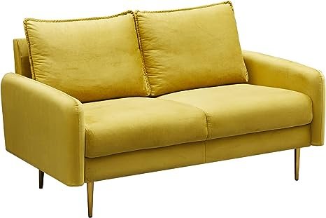 Inara Velvet 2- Seater Sofa Set Modern Sofa & Loveseat - Image 22