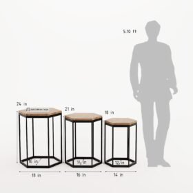 Harmony Nesting Trio Tables (Set of 3) - Image 2
