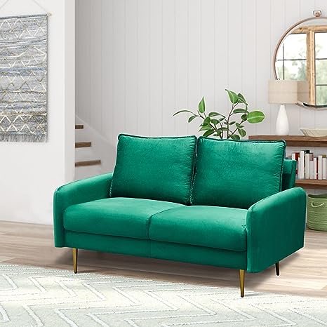Inara Velvet 2- Seater Sofa Set Modern Sofa & Loveseat - Image 29