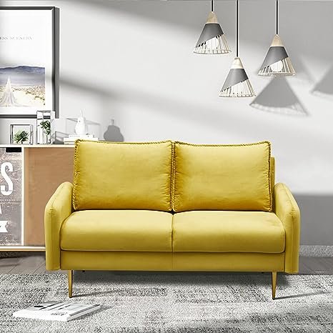 Inara Velvet 2- Seater Sofa Set Modern Sofa & Loveseat - Image 24