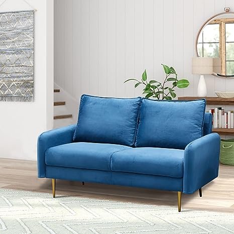 Inara Velvet 2- Seater Sofa Set Modern Sofa & Loveseat - Image 41