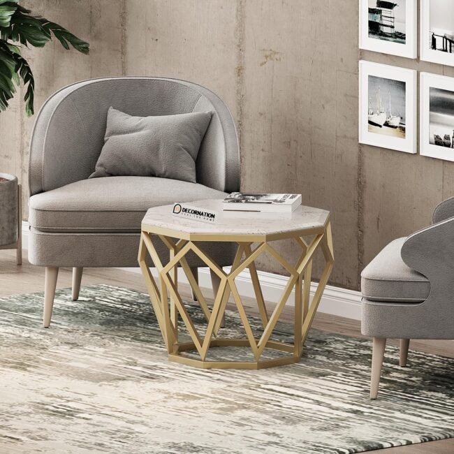 Aria Diamond Shape Coffee Table - Image 16