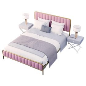 Lucius Upholstered King Size Bed - Image 13