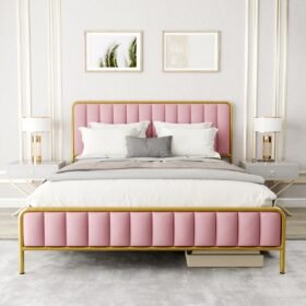 Lucius Upholstered King Size Bed - Image 14