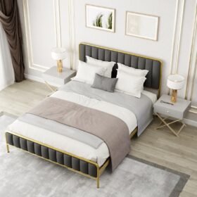 Lucius Upholstered King Size Bed - Image 2