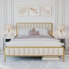 Lucius Upholstered King Size Bed - Image 8