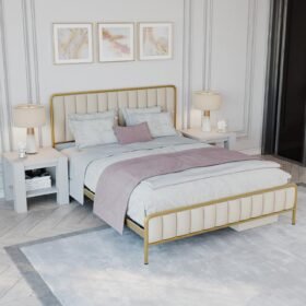 Lucius Upholstered King Size Bed - Image 11