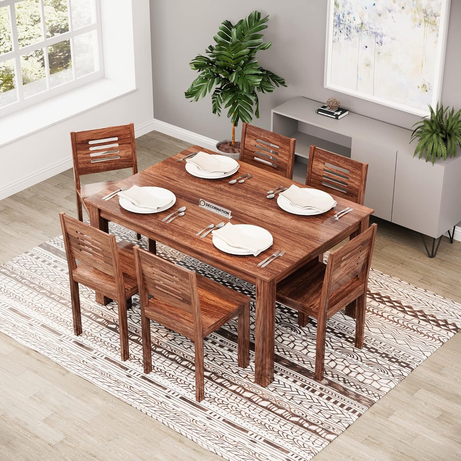 Juliana Solid Wood Dining Table