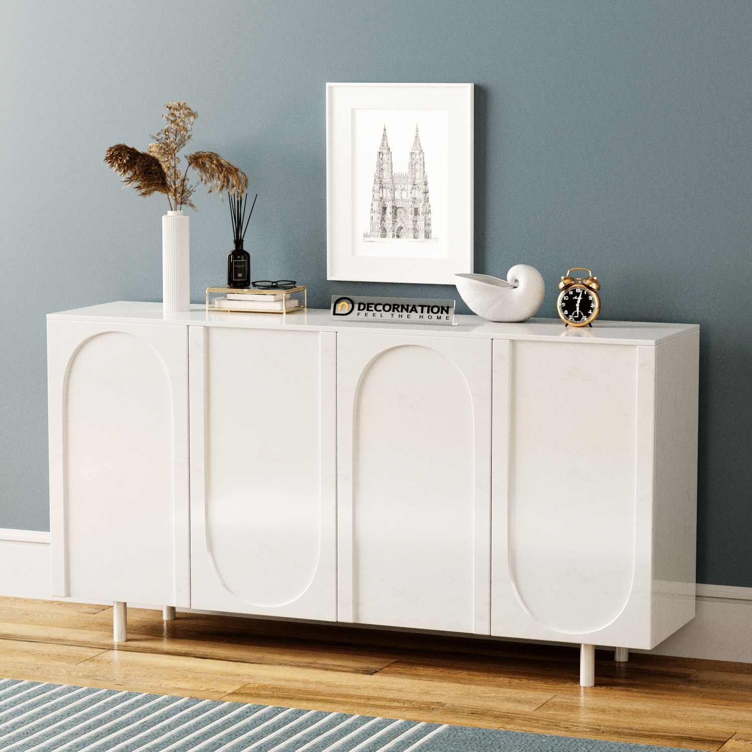 Elara Buffet Cabinet Sideboard Kitchen Storage Cabinet