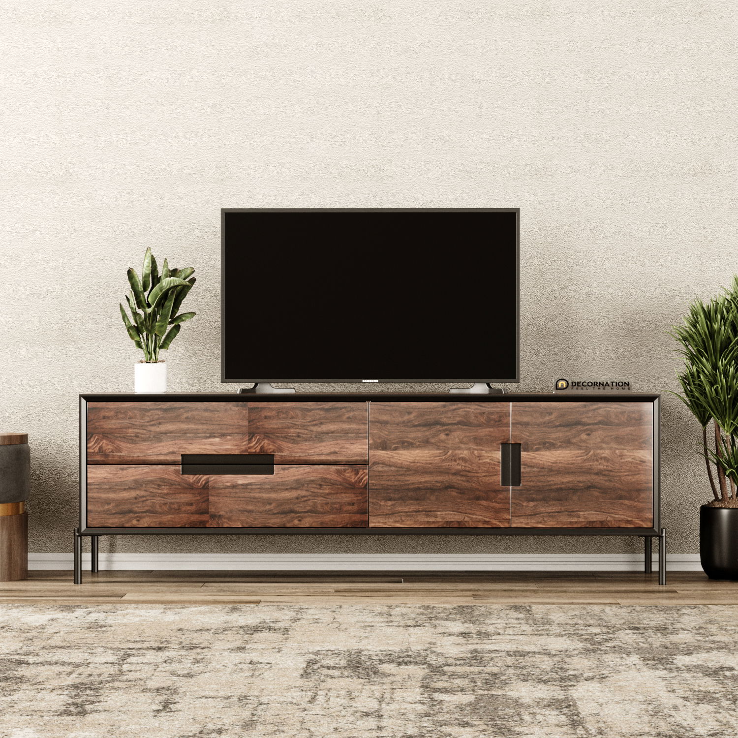Entertainment-unit-with-storage