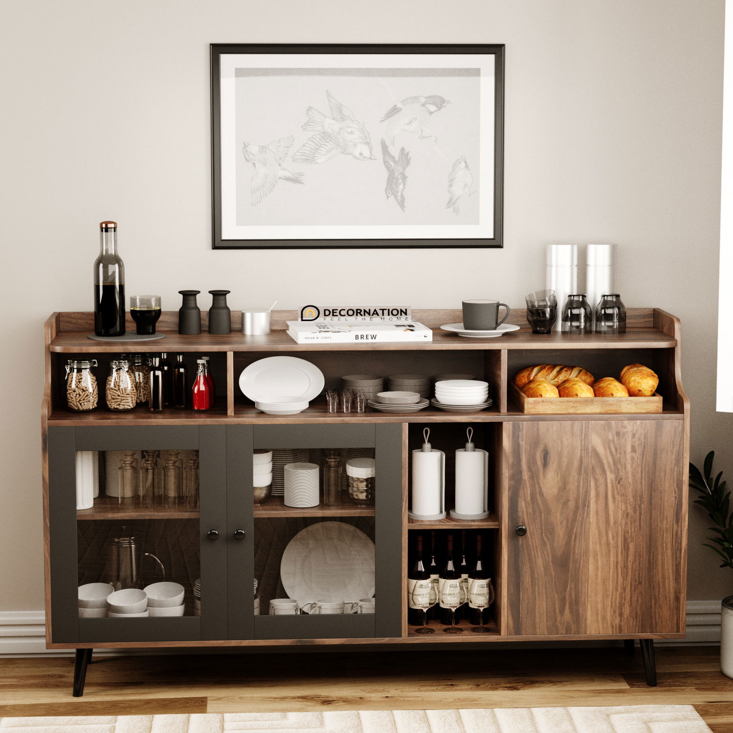 Wooden-kitchen-cabinet
